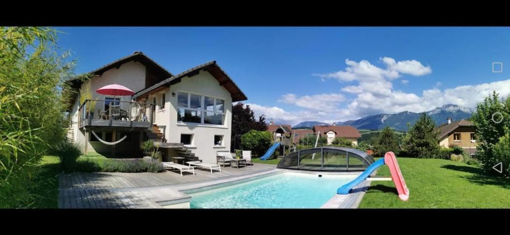 Maison Piscine Prive 10 Min Annecy, 30 Min Geneve, 45 Min Stations Villa Charvonnex Kültér fotó