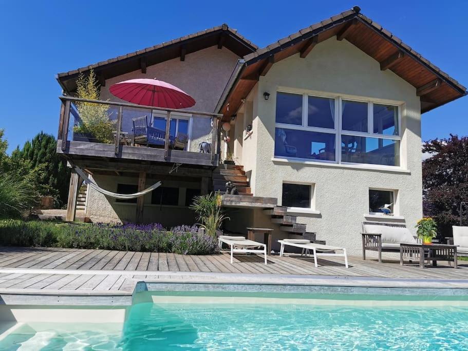 Maison Piscine Prive 10 Min Annecy, 30 Min Geneve, 45 Min Stations Villa Charvonnex Kültér fotó