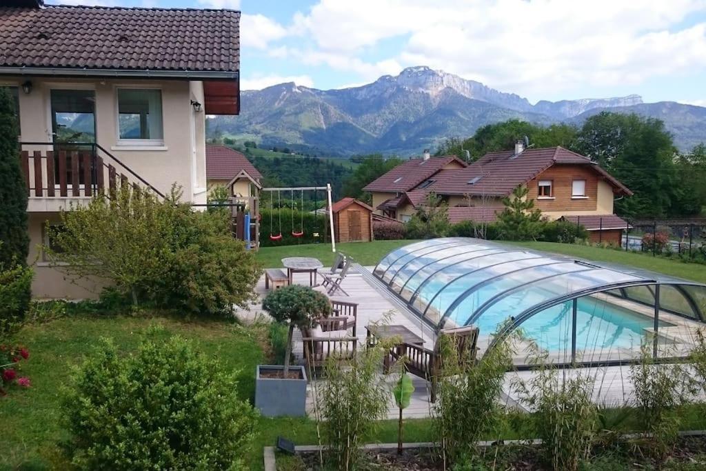 Maison Piscine Prive 10 Min Annecy, 30 Min Geneve, 45 Min Stations Villa Charvonnex Kültér fotó