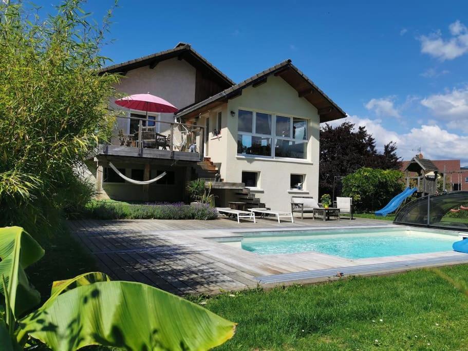 Maison Piscine Prive 10 Min Annecy, 30 Min Geneve, 45 Min Stations Villa Charvonnex Kültér fotó